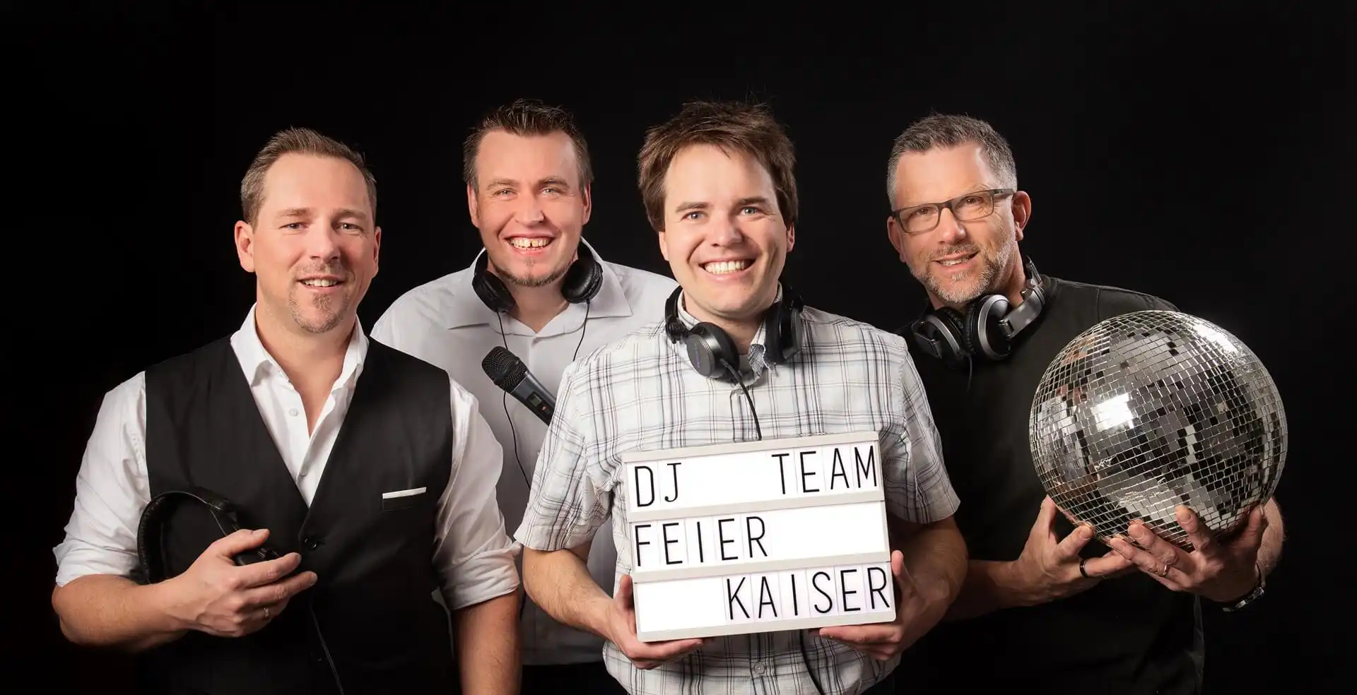 Das DJ Team Feier Kaiser für Hochzeiten und Events in Ostwestfalen